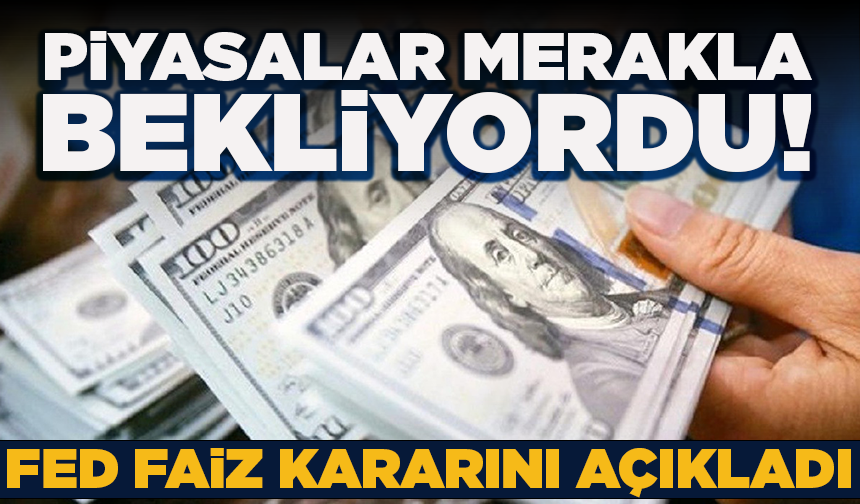 Fed, faizi sabit bıraktı