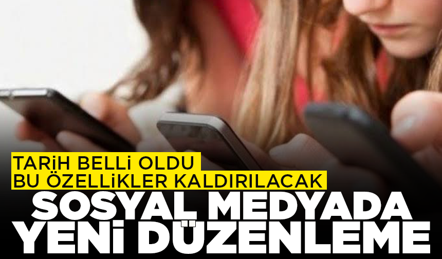 Sosyal medyada yeni düzenleme: 15-18 Yaşa canlı yayın ve ekran kaydı kısıtlaması