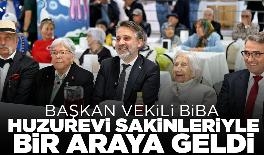 Başkan Vekili Biba, huzurevi sakinleriyle buluştu