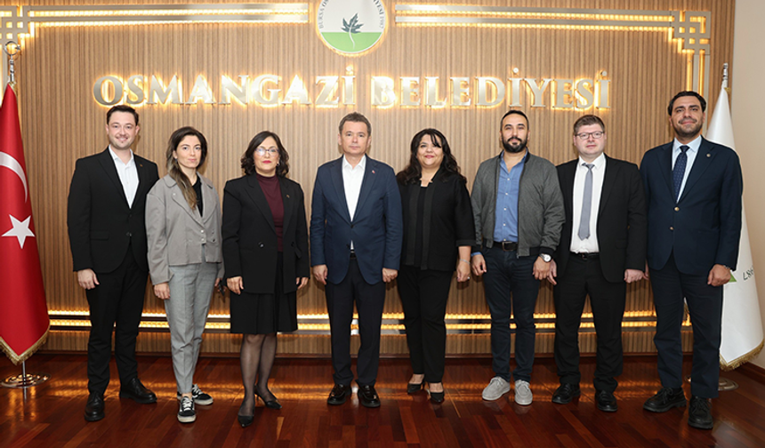 Başkan Erkan Aydın'dan Osmangazi'nin geleceğine yönelik iş birliği
