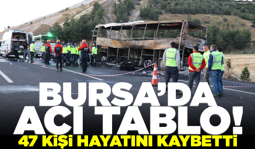 Bursa'da 9 aydaki kazalarda 47 kişi hayatını kaybetti