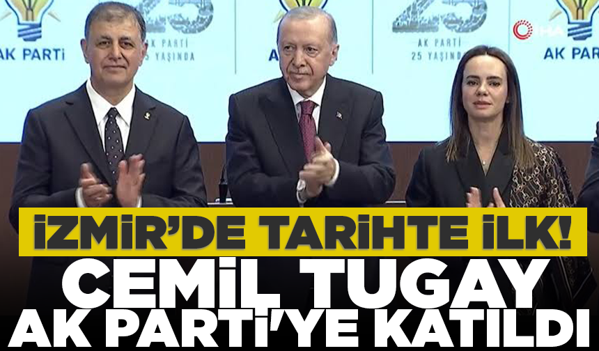 Cemil Tugay, AK Parti'ye katıldı