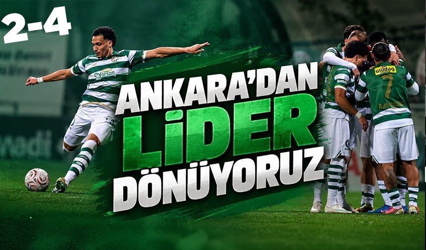 Ankara'dan lider dönüyoruz