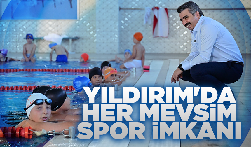 Yıldırım'da her mevsim spor imkanı