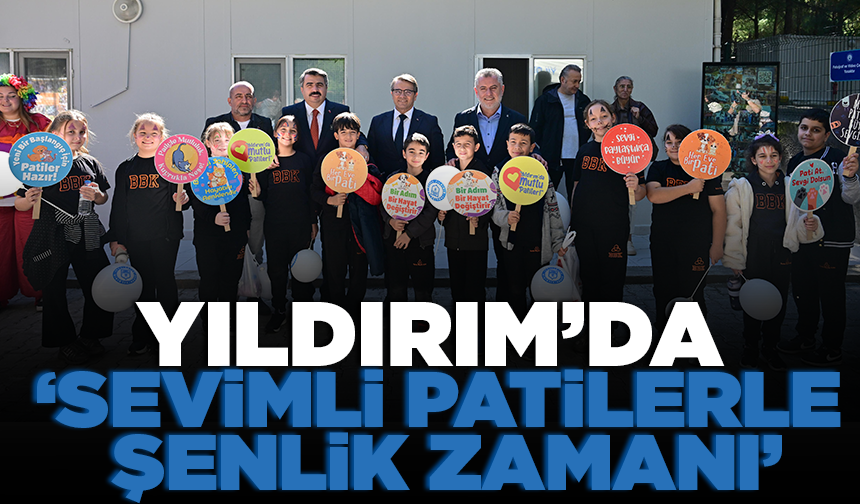 Yıldırım’da ‘Sevimli Patilerle Şenlik Zamanı’