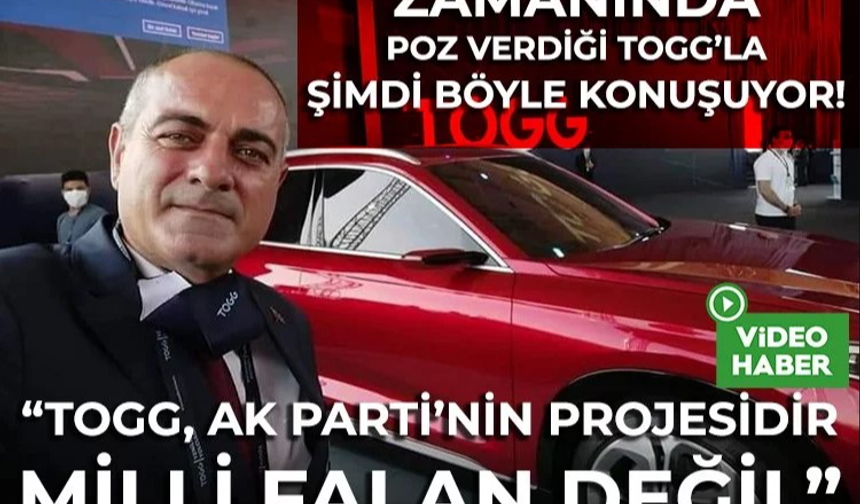 Gemlik Belediye Başkanı Sertaslan'dan tepki çeken sözler! TOGG, AK Parti’nin projesidir. Milli falan değil