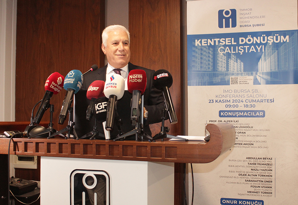 Bursa Büyükşehir Belediye Başkan Mustafa Bozbey