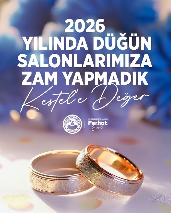 Düğün Salonlarına Zam Yok