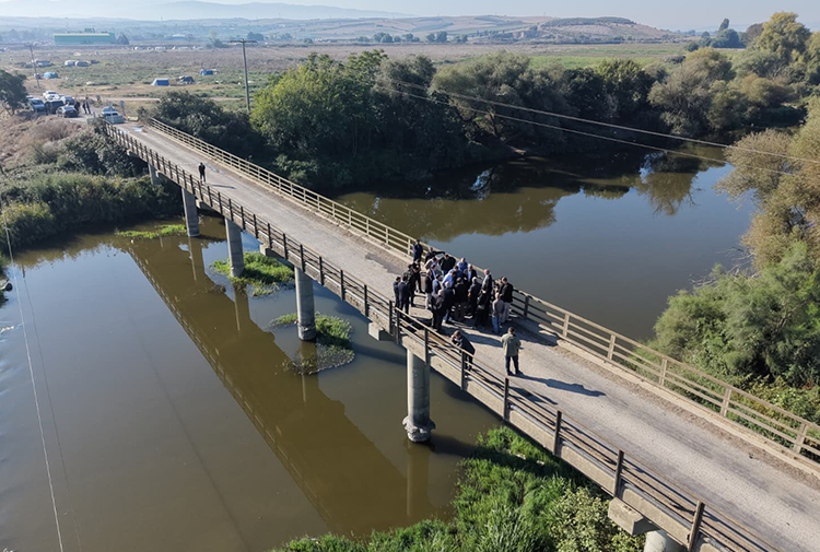 Başkan Vekili Biba, Çeltikçi Köprüsü'nü Inceledi2